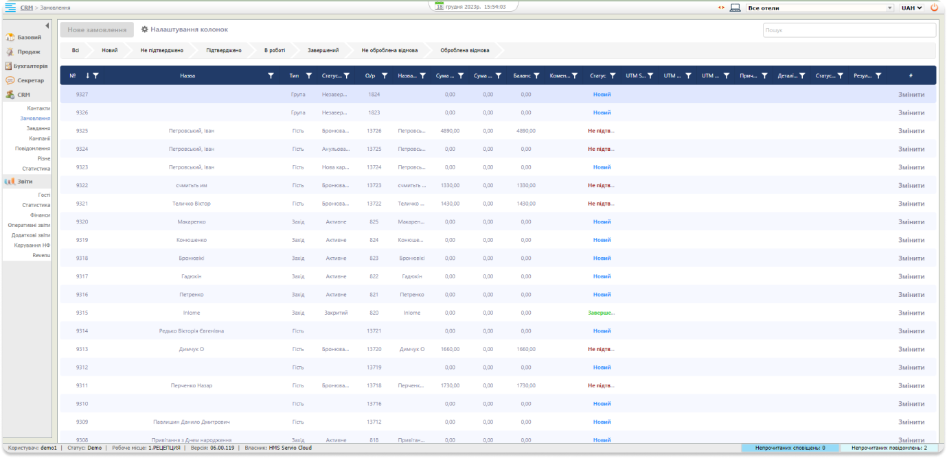 SERVIO CRM
