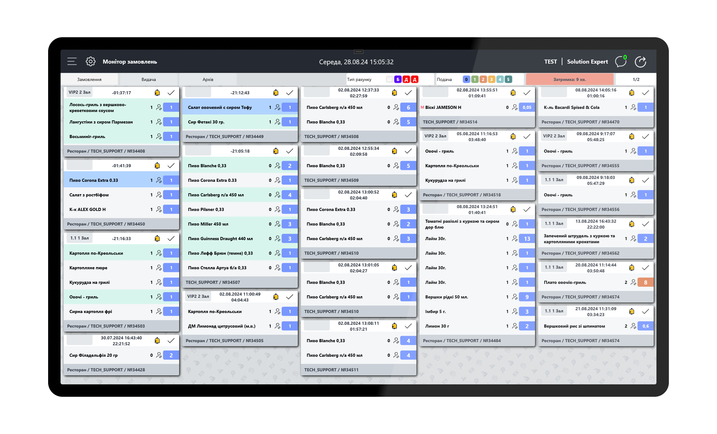 Kitchen monitor