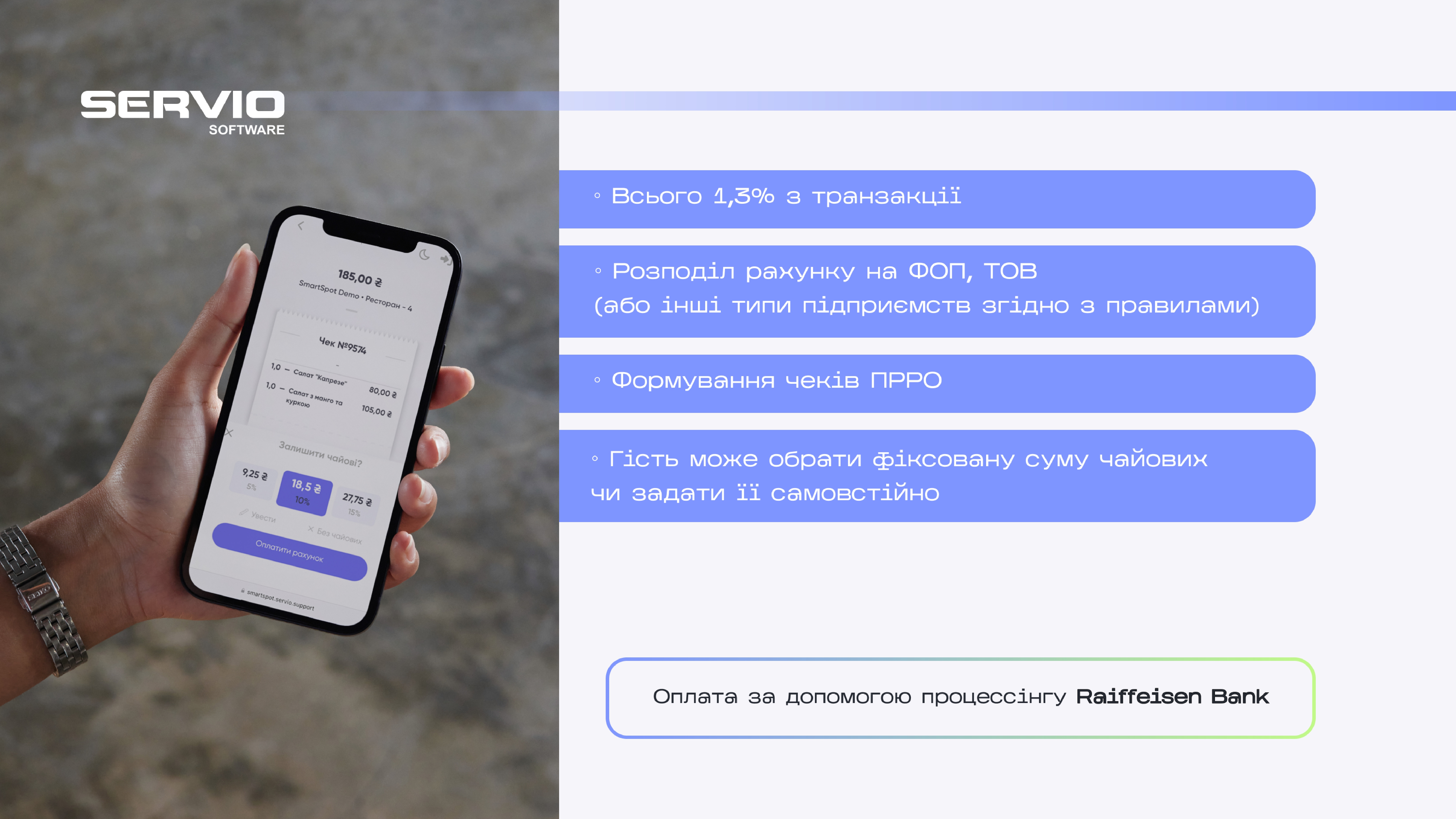 Smart SPOT електронне QR-меню
